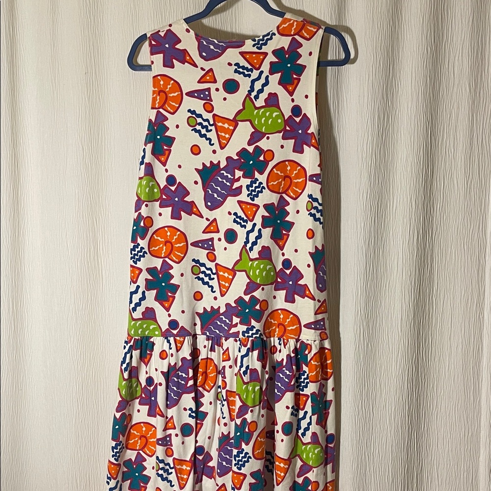 Vibrant Geometric Maxi Dress